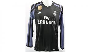 Official real madrid l black ronaldo jersey youth boy size l. Ronaldo S Real Madrid Match Issue Worn Ucl 2016 17 Shirt Charitystars