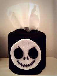 So i made it purposefully. Diy Jack Skellington Tissue Box Cover How To Make Stationery Other On Cut Out Keep