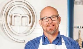 Photo : Jason Connery, fils de Sean Connery, dans "Celebrity MasterChef" en  2014.