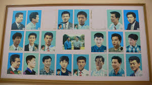 Selections Of Men S Hairstyles In A Barber Shop In Pyongyang North Korea You Can Chose From A Selection Of The Photos B Long Hair Styles Photo Mens Hairstyles