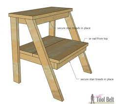 Build a simple kids step stool with this step by step tutorial. Kid S Step Stool Her Tool Belt
