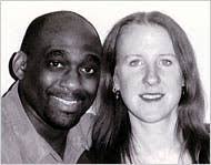 Mine Nisanci and Jeff Garlin