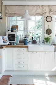 Kuche In Blau Interior Interiorideas Einrichtung Einrichtungsideen Deko Decoration Dekoration Wohnen Living Wohnen Vorhange Landhausstil Haus Kuchen