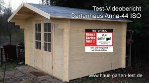 Ingenieurbüro und blockhausplanung mit kostenfreier erstberatung direkt hier im ingenieurbüro (oder am telefon) nach vorheriger terminvereinbarung. Testvideo Gartenhaus Gmbh De Anna 44 Iso Aufbau Youtube