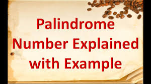 Examples of palindromes in music. How To Find Palindrome Number Youtube