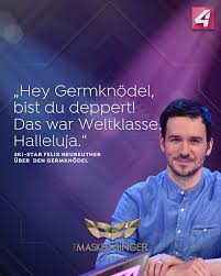 Der germknödel ist am montagabend in der dritten folge von the masked singer austria auf puls 4 vom publikum abgewählt worden. The Masked Singer Austria Fotos Facebook