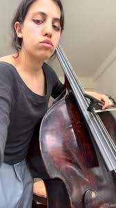 I love Baching after vacations 🫶 #jsbach #bass #doublebass #newyork  #musician