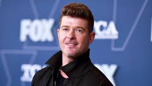 While robin thicke did have minor roles in shows such as the wonder years, the new lassie, and growing pains, he was far more interested in a music. Robin Thicke Debuts Longer Hair Makeover See Before After Pics Hollywood Life
