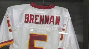 The cause of brennan's death was not immediately known. Framed Signed Uh Quarterback Colt Brennan 5 Football Jersey 34 X 43 Some Damage On Frame Along Oahu Auctions