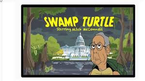 He voted six time to raise his pay and 15 times against raising the minimum way. Kentucky Senate Race New Mcgrath Ad Calls Mcconnell Swamp Turtle