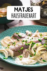Matjes Hausfrauenart Rezept Matjes Hausfrauenart Matjes Lebensmittel Essen