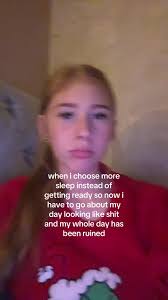 Morning Struggles: Choosing Sleep Over Getting Ready