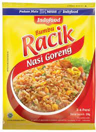 Bagian toping nasi goreng diberi irisan ayam serta tambahan bakso sapi. Indofood Bumbu Racik Nasi Goreng 20 G Lazada Indonesia