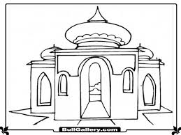 It is awesome mosque coloring book for everyone! Mosque 64607 Buildings And Architecture Printable Coloring Pages