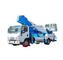 New Isuzu 7-Section Boom 35m Aerial Work Platform Truck Hydraulic Aerial  Truck 4X2 Mobile Elevating Work Platform From China Manufacture