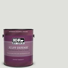 More neutral in color (not a grey), seemingly a beige/off white but doesn't bend yellow or pink. Behr Ultra 1 Gal Gr W06 Winds Breath Extra Durable Eggshell Enamel Interior Paint Primer 275001 The Home Depot