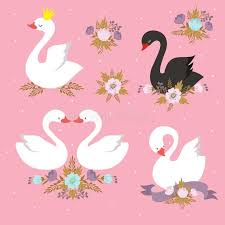 Beautiful White Princess Swan With Crown Cartoon Goose Duck Bird Vector Set Stock Vector Illustration Of In 2020 Duck Bird Christmas Goose Cute Animal Illustration ✓ free for commercial use ✓ high quality images. pinterest