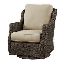 Birch Lane Heritage Dearing Modern Outdoor Wicker Swivel Club Patio Chair With Cushions Birch Lane In 2020 Lounge Chair Outdoor Patio Chairs Wicker Patio Furniture