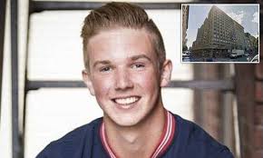 Marine faces investigation over the death of a college lacrosse star, 19,  who was 'punched in fight'