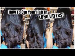 Pull the segment of hair straight at a 90° angle. How To Cut Your Hair In Layers At Home Instructables