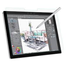 It features a large and responsive active area, providing enough workspace for even your most ambitious projects. Moko Like Paper Screen Protector For Microsoft Surface Pro 7 Pro 6 Pro 5 Pro 2017