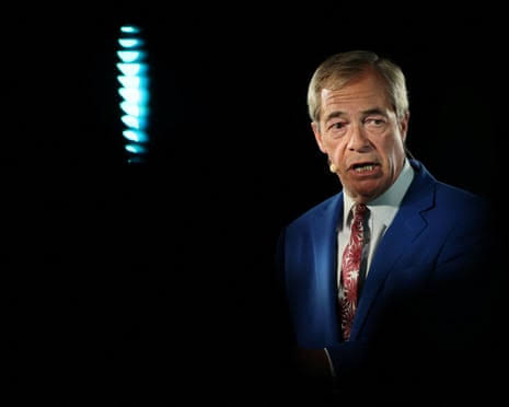 Welcome to the new Reform roadshow. Same as the last but more desperate | John Crace | The Guardian