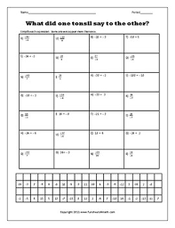 This Is A Set Of 11 Multiplying And Dividing Integers Riddle Worksheets Multiplicationworksheet 1 Multiplying And Dividing Integers Dividing Integers Integers