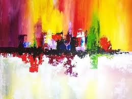 Peinture Abstraite Au Couteau Acrylique Facile Youtube Peinture Abstraite Peinture Peinture Abstraite Moderne