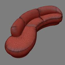 3d models & addons » 3ds max. Vladimir Kagan Sectional In Deep Blue Mohair Sofa 3d Model Download 3d Model Vladimir Kagan Sectional In Deep Blue Mohair Sofa 34284 3dbaza Com