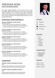 Curriculum vitae de un alumno. Free Cv Templates Word A Telecharger Modeles De Cv Gratuit