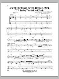 The band started as sigma 6, changed the name to the architectural Dream Theater Six Degrees Of Inner Turbulence Viii Losing Time Grand Finale Sheet Music Download Pdf Score 155193