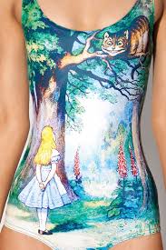 Cheshire Cat Swimsuit Unique Swimsuits Black Milk Clothing Fashion