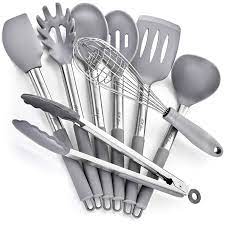 Maybe you would like to learn more about one of these? 8 Silicone Stainless Steel Nonstick Kitchen Utensil Set Silicone Stainless Steel Cooking Utensils Set Non Scratch Cooking Spatulas Kitchen Tool Set And Gadgets Cooking Utensils Kitchen Dining Fcteutonia05 De