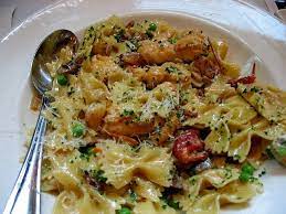 Farfalle with roasted chicken and roasted garlic… if you. Farfalle With Chicken And Roasted Garlic Cheesecake Factory Farfalle Pasta Recipes Pasta Dishes Cheesecake Factory Recipes