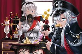 Royal fist's vs ironblood warrior's (azur lane x wh40k) parody. Mainz Azur Lane Hd Wallpaper Hintergrund 2153x1439