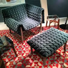 loving the luxurious velvet finish on the ruche chair by ligneroset at immcologne modern furniture design interi merino wool blanket wool blanket design