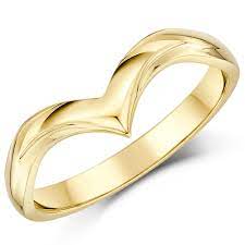 5 out of 5 stars. 9ct Yellow Gold Curved Wishbone Wedding Ring Band Curved Wishbone At Elma Uk Jewellery
