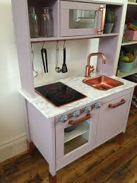 Duktig Kitchen Purple Marble Copper Ikea Kitchen For Kids Ikea Play Kitchen Kitchen Makeover Ikea Kitchen