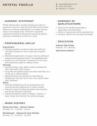 Your resume should be able to convince a recruiter that you understand the cleaning needs of the hirer and possess all it takes to take care of such needs. Take A Look At Our 1 Housekeeper Resume Example