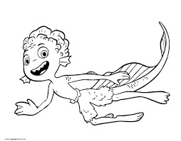 Print moana waialiki disney coloring pages. Disney Pixar Luca Coloring Pages Luca Coloring Pages Coloring Pages For Kids And Adults