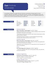 Make sure the company names, job titles and dates are accurate. Software Engineer Resume Sample 2021 Writing Tips Resumekraft