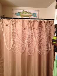 Bath decor bring the wild west into any space in your home, including the bathroom. Fish Net Added To Front Of Shower Curtain And Fish Poster To Complete The Boys Fishing Bathroom Fishing Bathroom Decor Fish Bathroom Fish Bathroom Kids