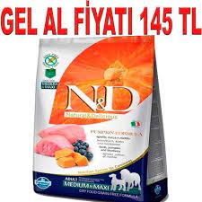 nd balkabakli kuzu etli medium maxi tahilsiz kopek mamasi 2 5 kg 8010276033284 amazon pet center tahilsiz yaban mersini balik yagi