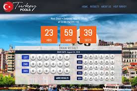 Pin Di Result Turkey Lottery 789toto