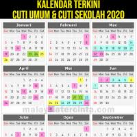We aim to curate every possible available runs in sarawak and additional runs in sabah, west malaysia & neighboring. Kalendar Cuti Umum Dan Cuti Sekolah 2020 Terkini