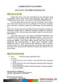 Berikut ✅ contoh abstrak yang benar untuk membantu kamu dalam pembuatan karya ilmiah, paper, skripsi, makalah, proposal ⭐⭐⭐⭐. Lomba Karya Tulis Ilmiah Hut Ke 59 Eks