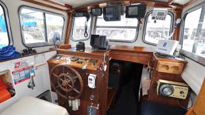 Fisher 37 motor sailer yacht for sale with quay boats marine brokerage. 1972 30ft Fisher Pilot House Motor Sailor