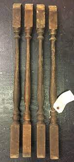 4 Reclaimed Wood Stair Spindles Antique Victorian Balusters 26 X 1 3 8 How To Antique Wood Rustic Primitive Decor Wood Stairs
