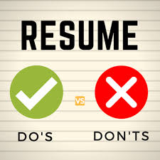 Making it too long · 5. Resume Do S And Don Ts