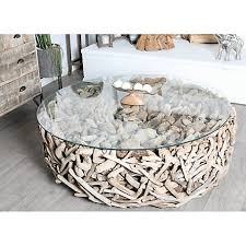 How to style your coffee table so much more than a surface for mugs and tv remotes, a coffee table offers all sorts of potential to brighten up your lounge. Harper Willow Brown Driftwood Natural Coffee Table 16 In X 48 In X 48 In 64031 At Tractor Supply Co